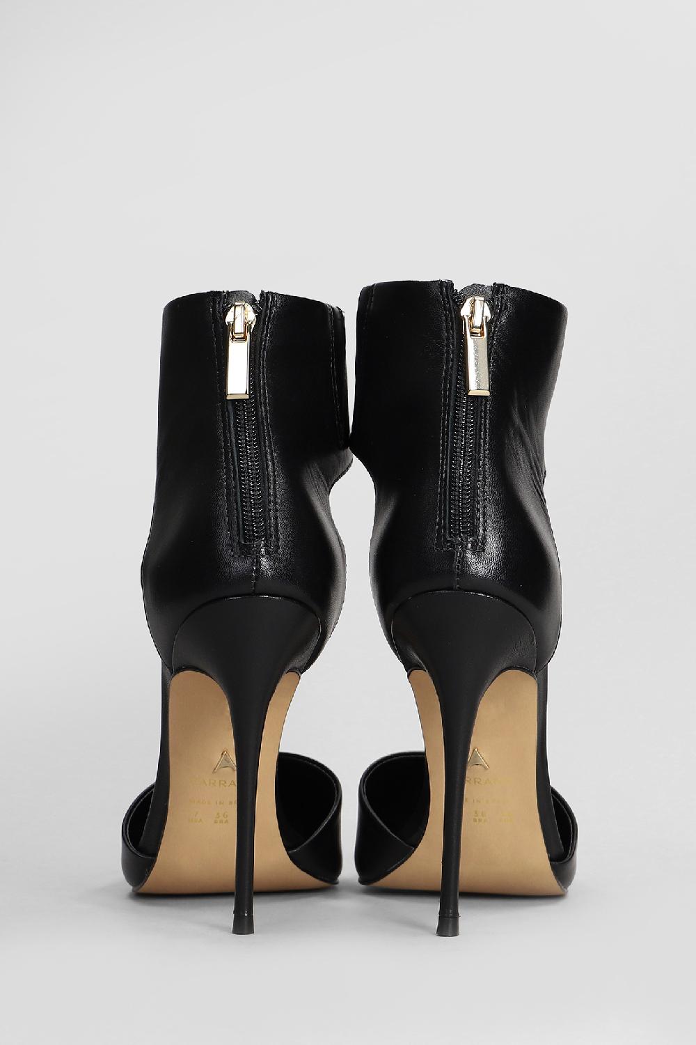 Deliberti Carrano Decollete In Pelle Nera Cod. 407008 - Deliberti The Luxury Shopping