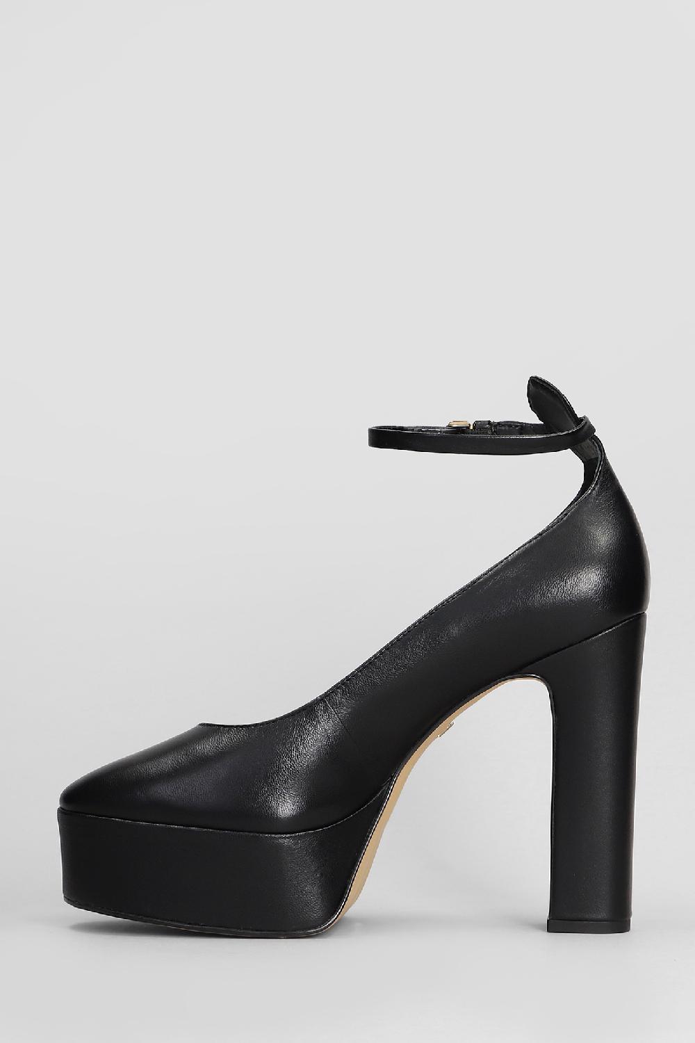 Deliberti Carrano Decollete In Pelle Nera Cod. 407009 - Deliberti The Luxury Shopping