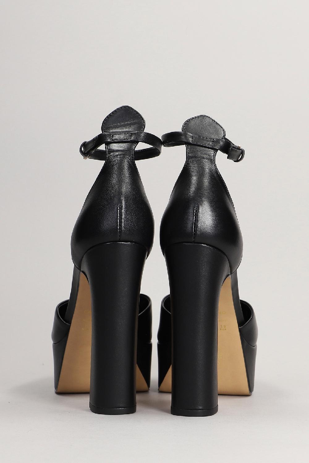 Deliberti Carrano Decollete In Pelle Nera Cod. 407013 - Deliberti The Luxury Shopping