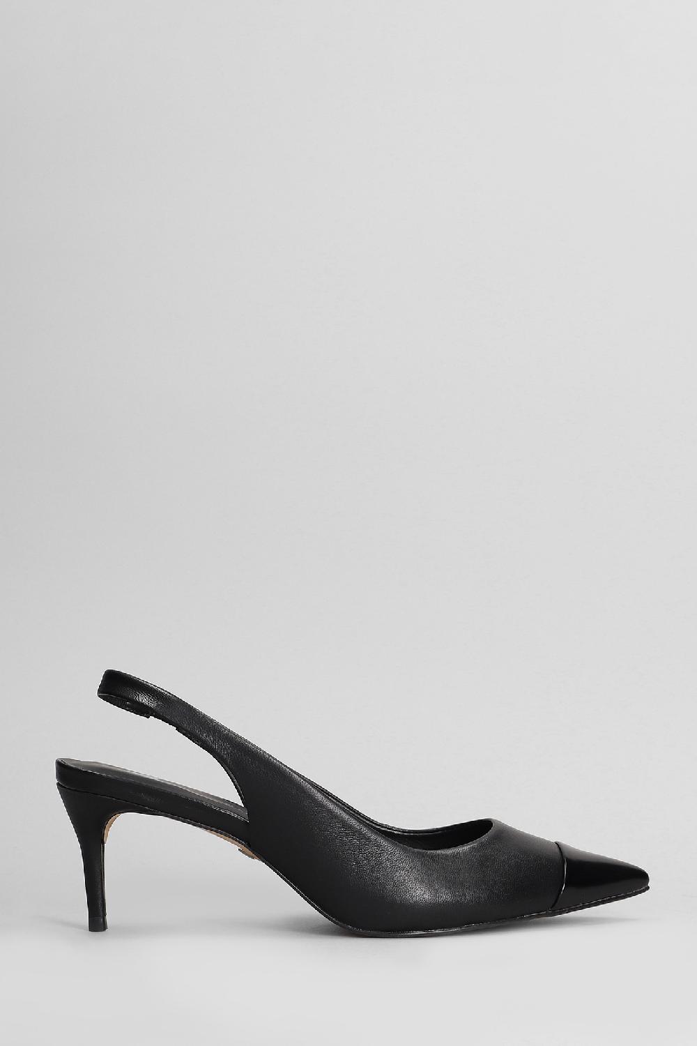 Deliberti Carrano Decollete in pelle nera cod. 407026 - Deliberti The Luxury Shopping