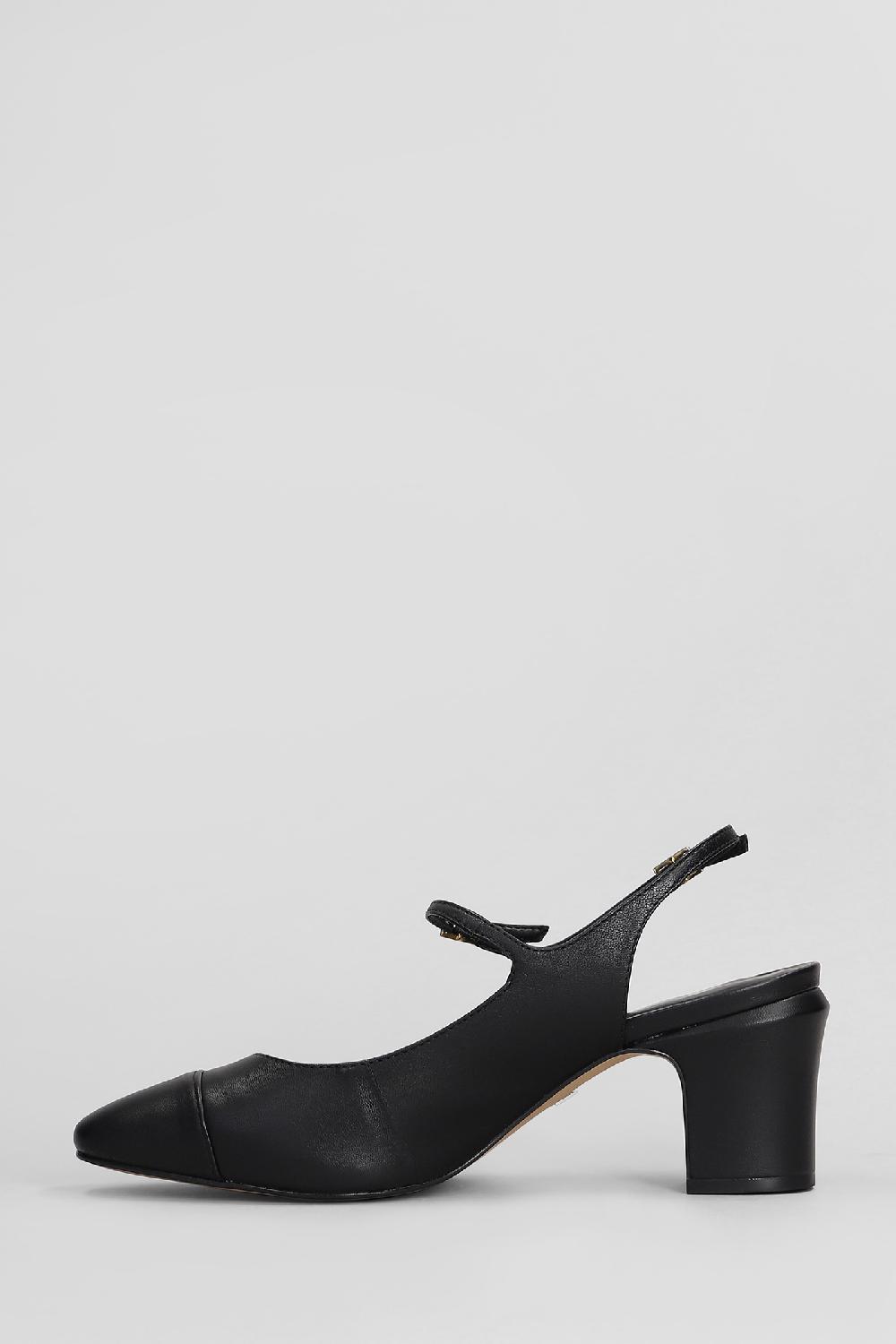 Deliberti Carrano Decollete In Pelle Nera Cod. 407027 - Deliberti The Luxury Shopping
