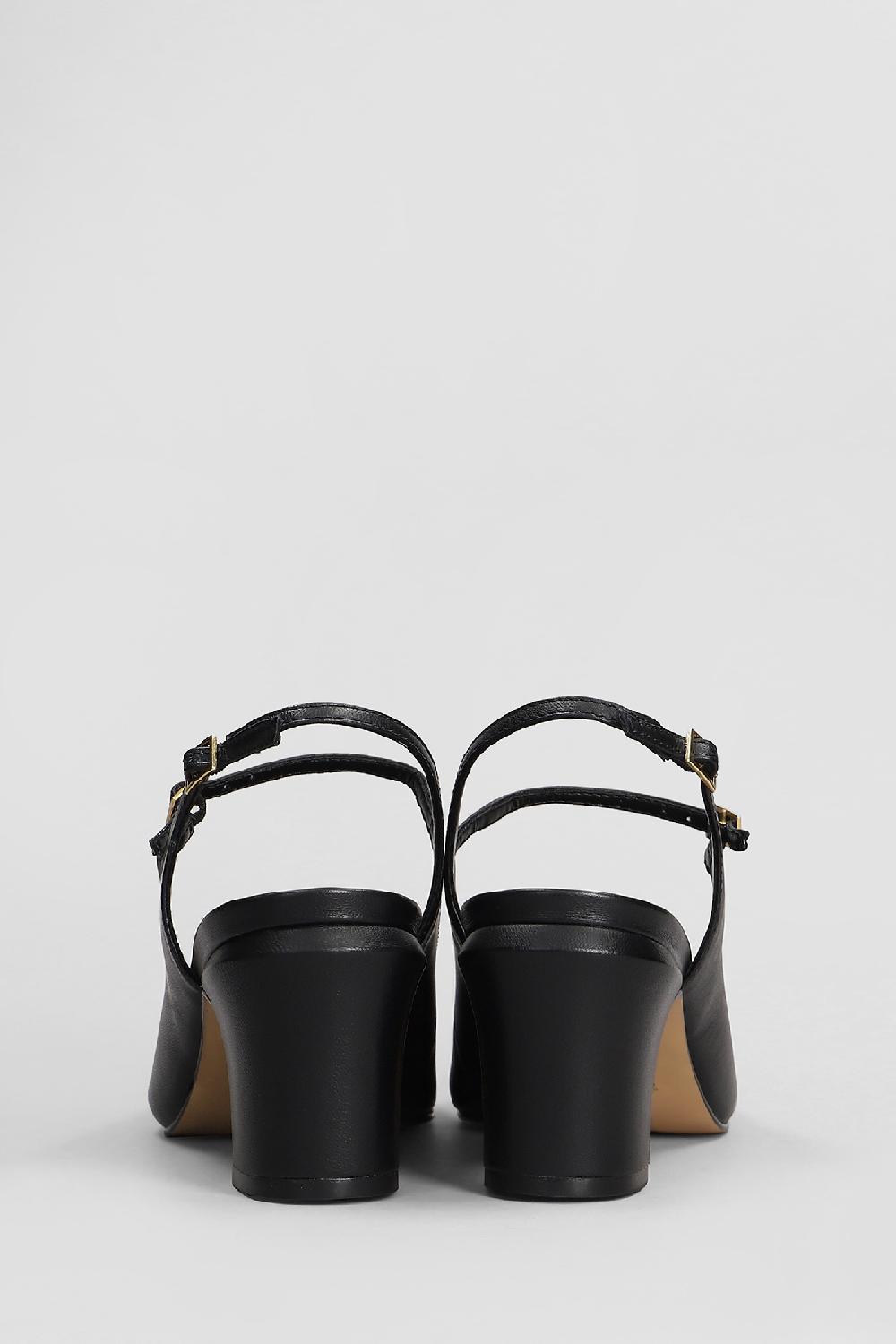 Deliberti Carrano Decollete In Pelle Nera Cod. 407027 - Deliberti The Luxury Shopping