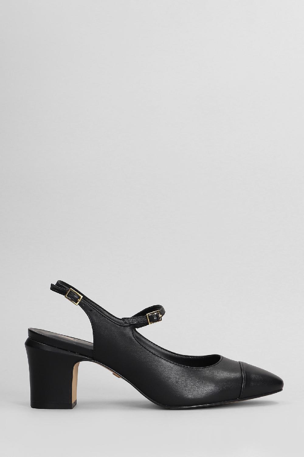 Deliberti Carrano Decollete in pelle nera cod. 407027 - Deliberti The Luxury Shopping