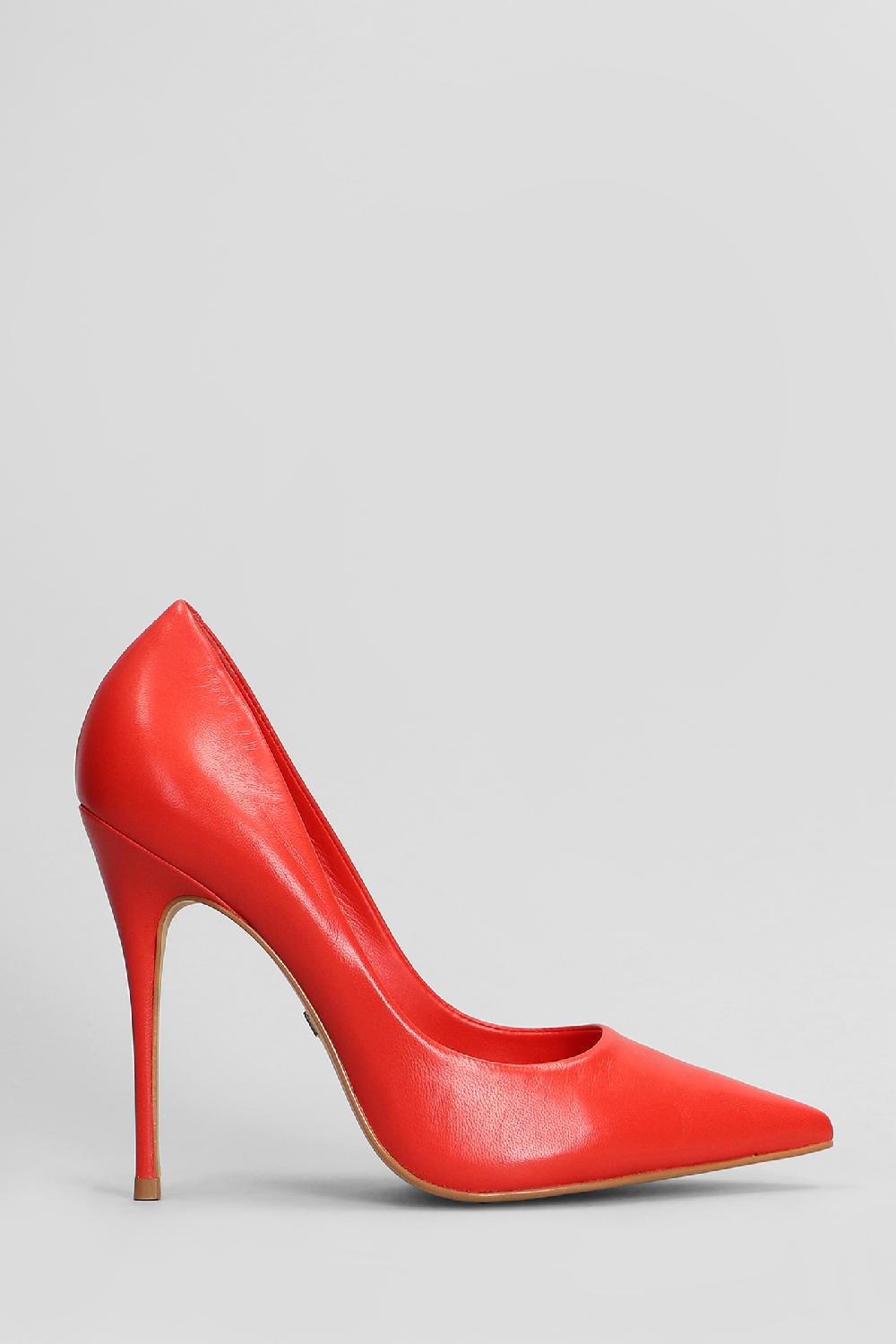 Deliberti Carrano Decollete in pelle rossa cod. 406999 - Deliberti The Luxury Shopping