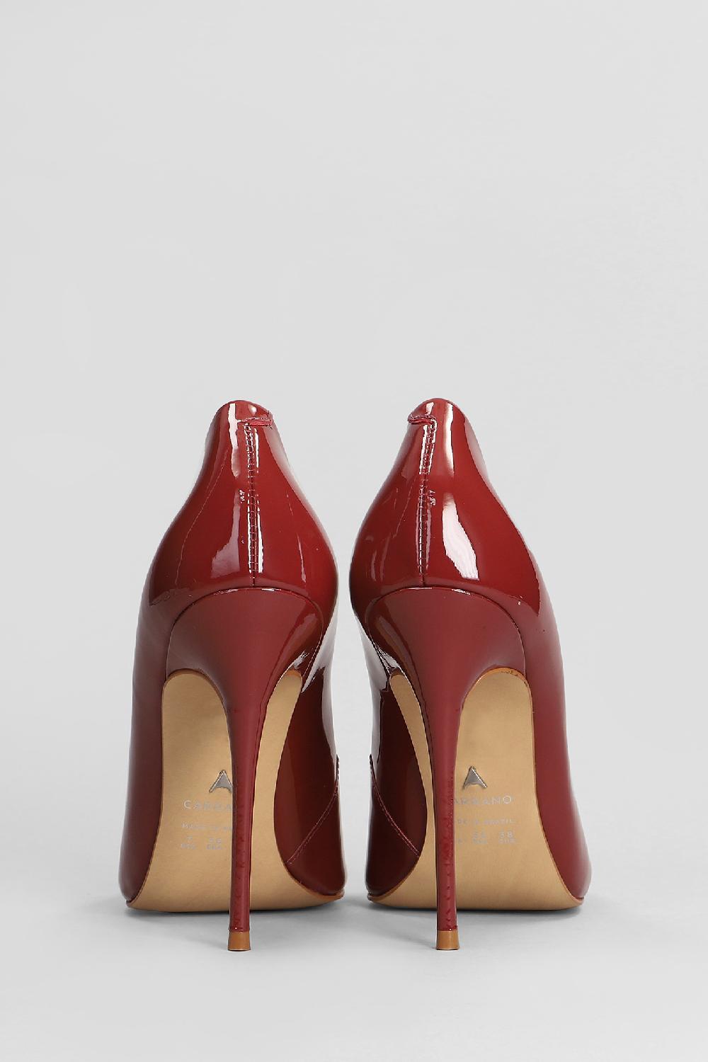 Deliberti Carrano Decollete In Vernice Bordeaux Cod. 406998 - Deliberti The Luxury Shopping