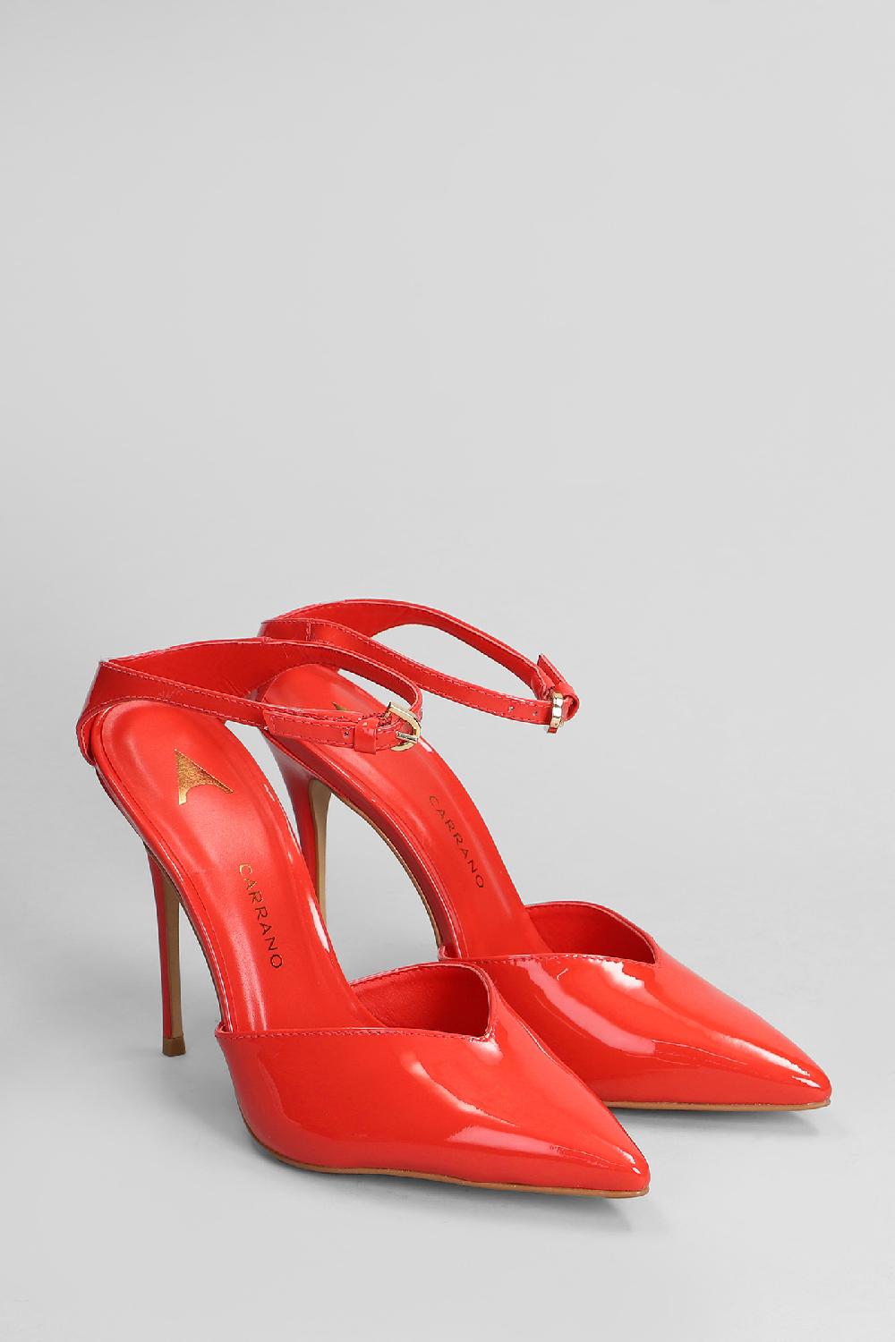 Deliberti Carrano Decollete In Vernice Rossa Cod. 407005 - Deliberti The Luxury Shopping