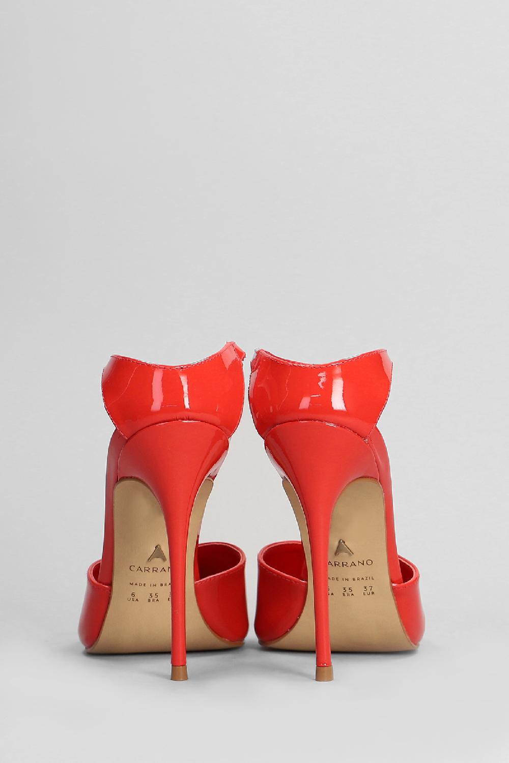 Deliberti Carrano Decollete In Vernice Rossa Cod. 407005 - Deliberti The Luxury Shopping