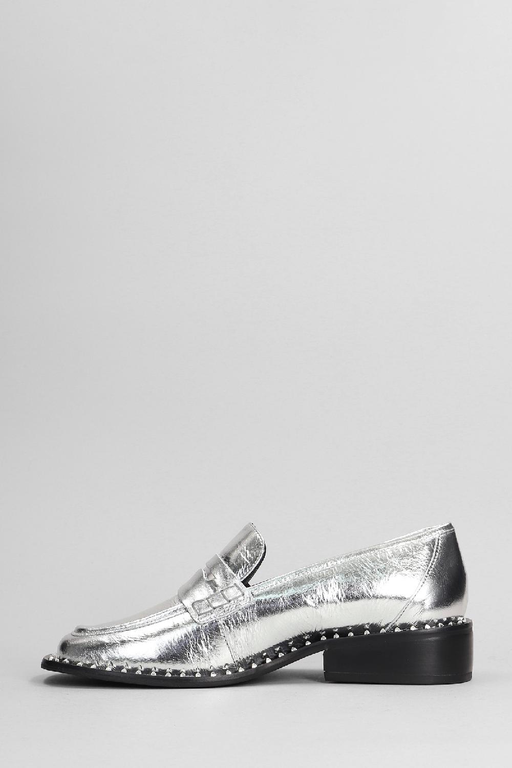 Deliberti Carrano Mocassini In Pelle Argento Cod. 407019 - Deliberti The Luxury Shopping