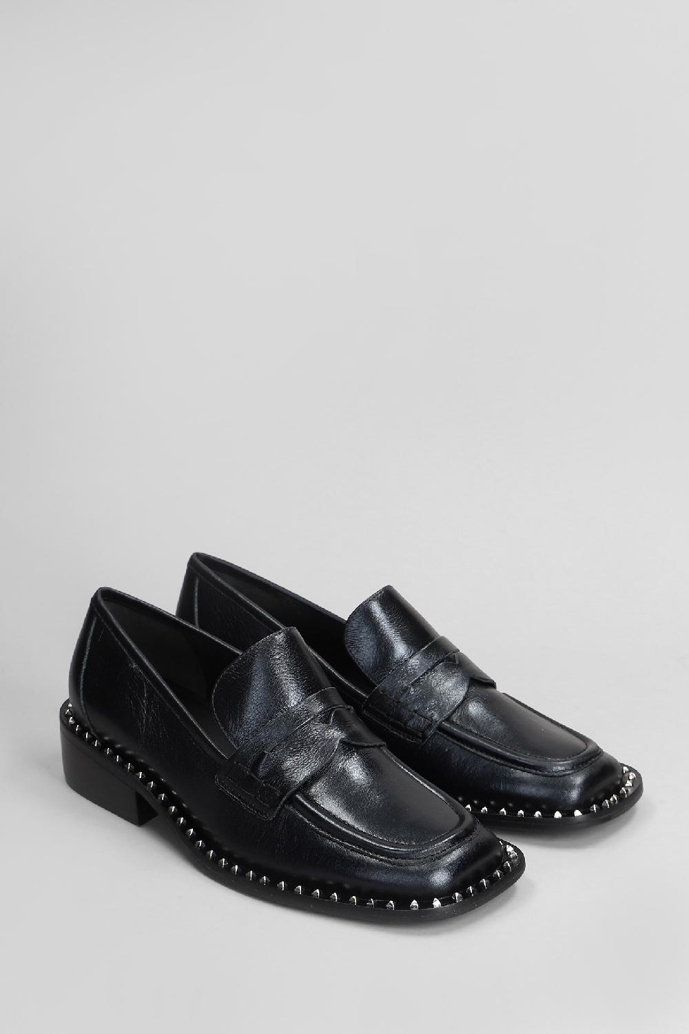 Deliberti Carrano Mocassini In Pelle Nera Cod. 407018 - Deliberti The Luxury Shopping