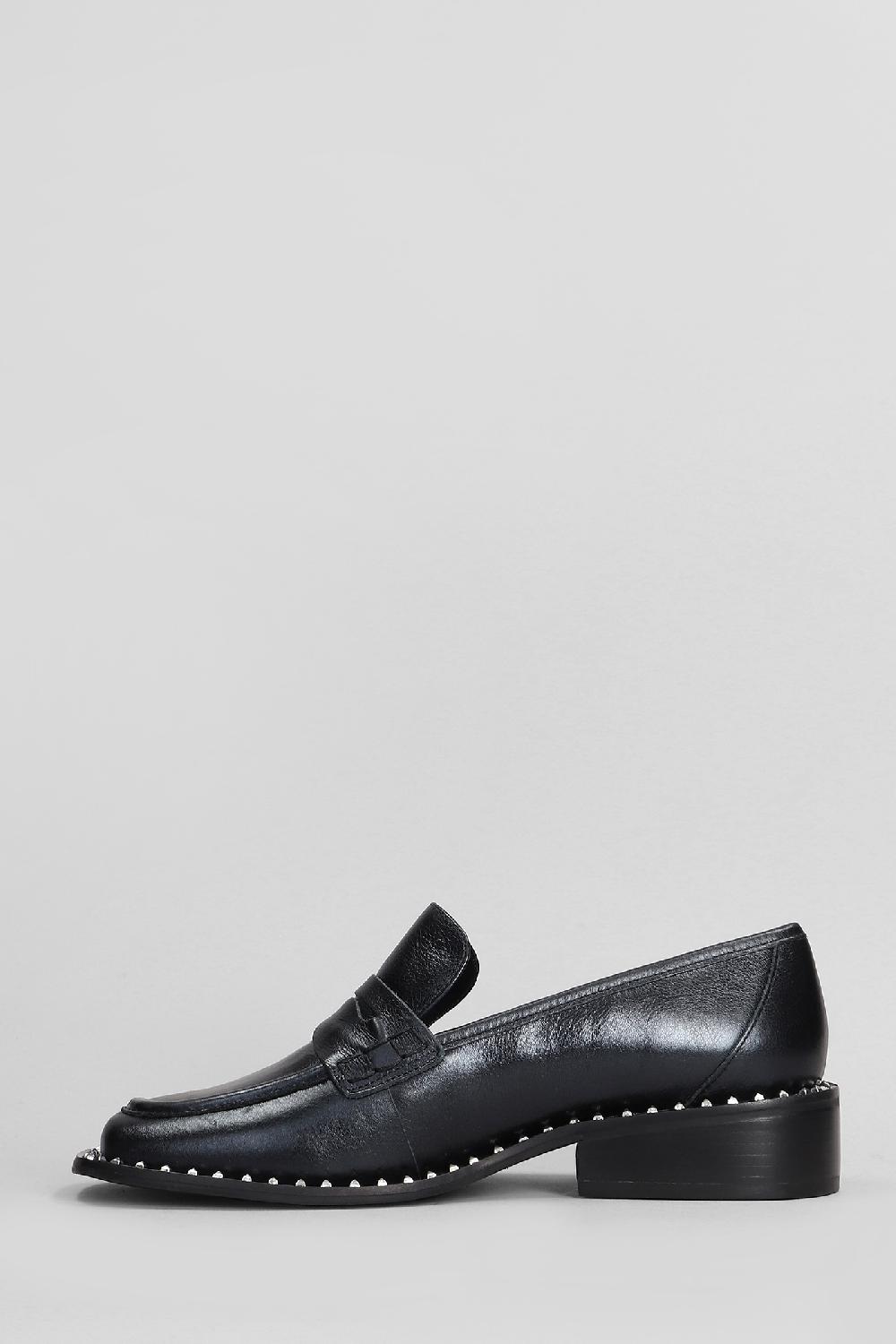Deliberti Carrano Mocassini In Pelle Nera Cod. 407018 - Deliberti The Luxury Shopping