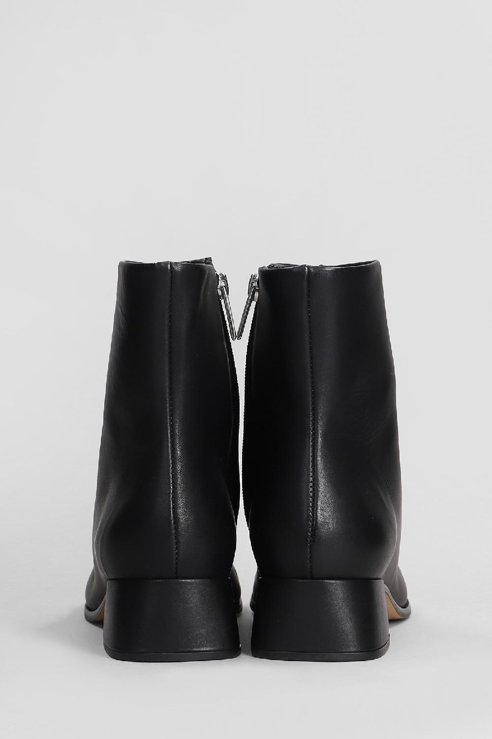 Deliberti Carrano Tronchetti Tacco Alto In Vernice Nera Cod. 407024 - Deliberti The Luxury Shopping