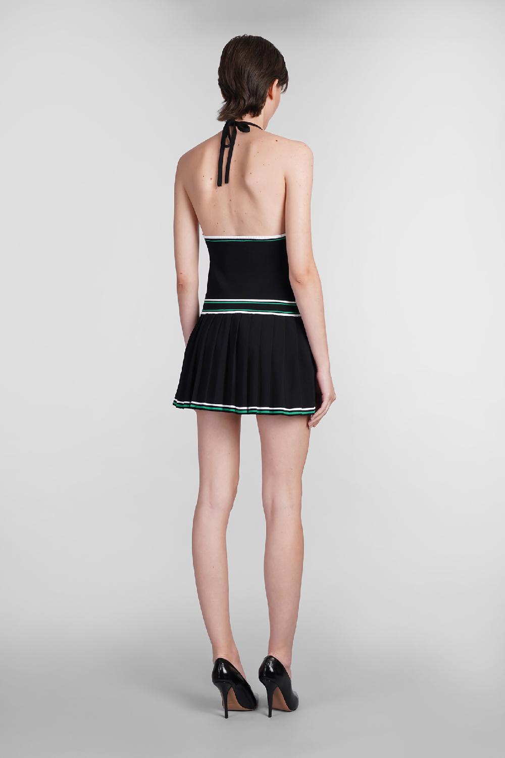 Deliberti Casablanca Abito In Viscosa Nera Cod. 402442 - Deliberti The Luxury Shopping