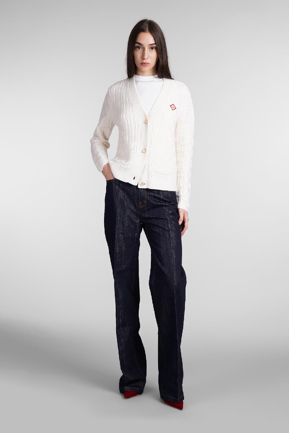Deliberti Casablanca Cardigan In Lana Beige Cod. 409064 - Deliberti The Luxury Shopping