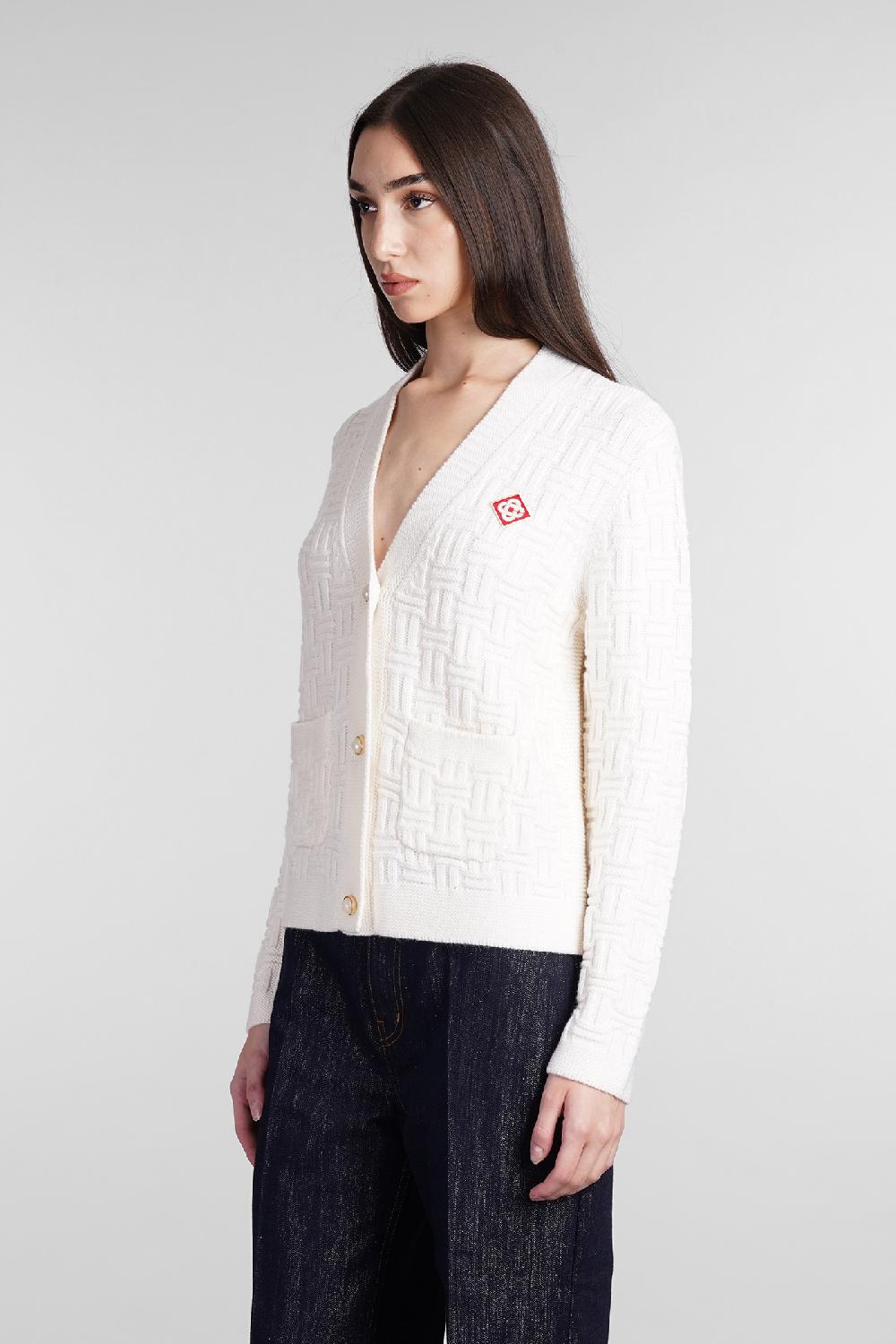 Deliberti Casablanca Cardigan In Lana Beige Cod. 409064 - Deliberti The Luxury Shopping