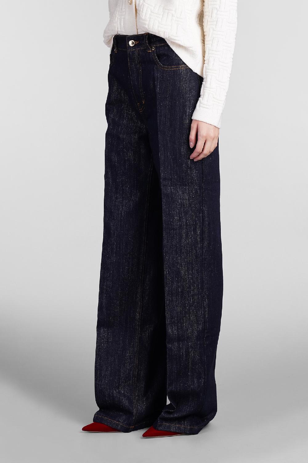 Deliberti Casablanca Jeans In Denim Blu Cod. 409065 - Deliberti The Luxury Shopping