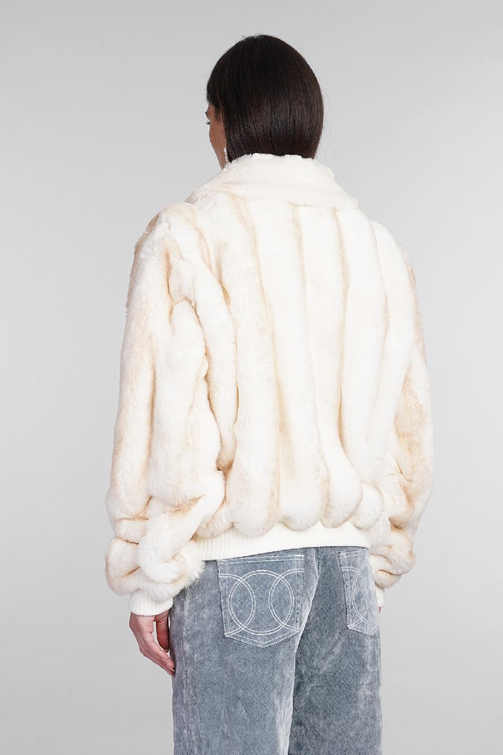 Deliberti Casablanca Pelliccia In Poliestere Beige Cod. 405001 - Deliberti The Luxury Shopping