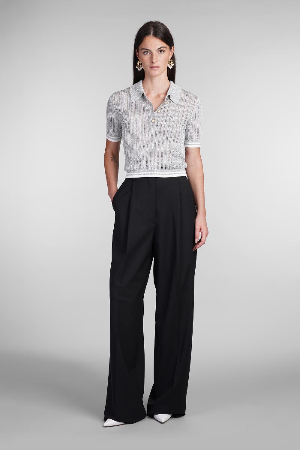 Deliberti Casablanca Polo In Viscosa Grigia Cod. 404113 - Deliberti The Luxury Shopping