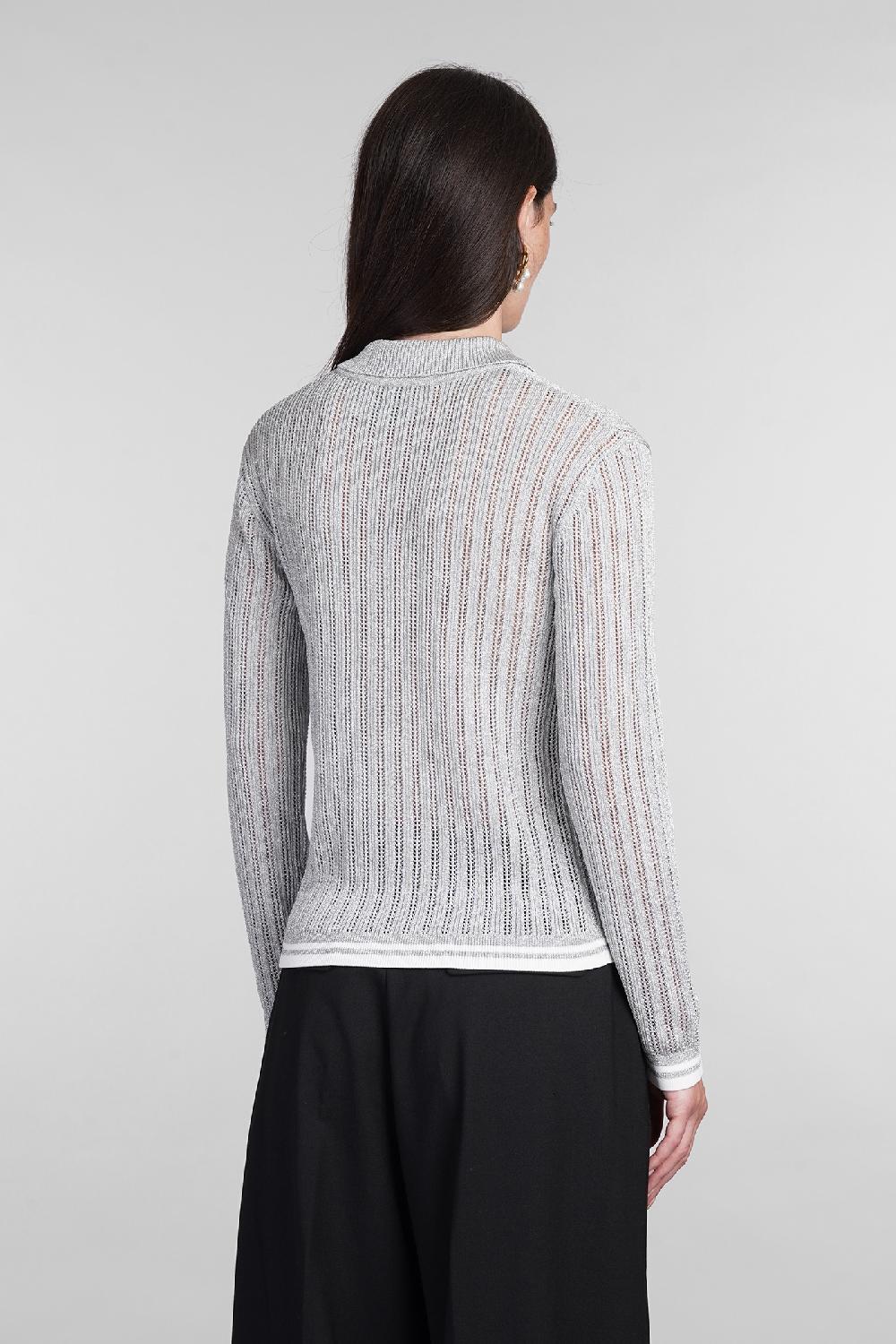 Deliberti Casablanca Polo In Viscosa Grigia Cod. 405000 - Deliberti The Luxury Shopping