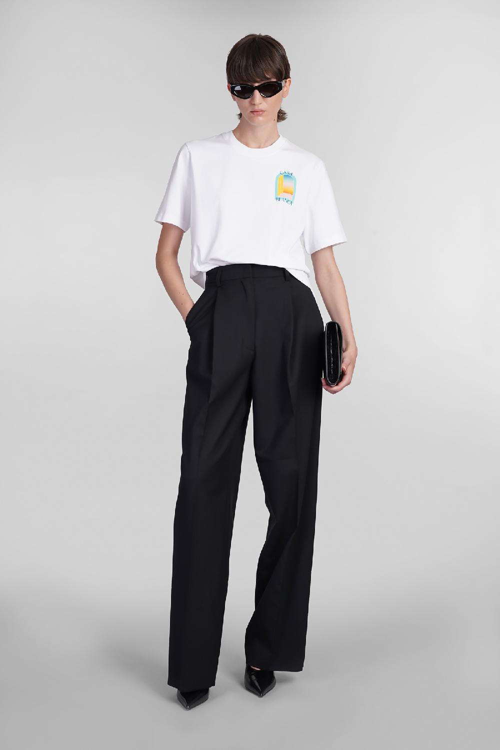 Deliberti Casablanca T-shirt In Cotone Bianco Cod. 402434 - Deliberti The Luxury Shopping