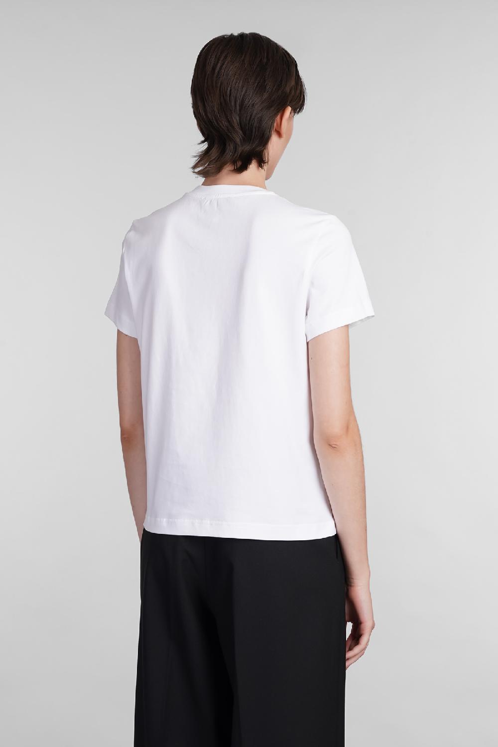Deliberti Casablanca T-shirt In Cotone Bianco Cod. 402439 - Deliberti The Luxury Shopping