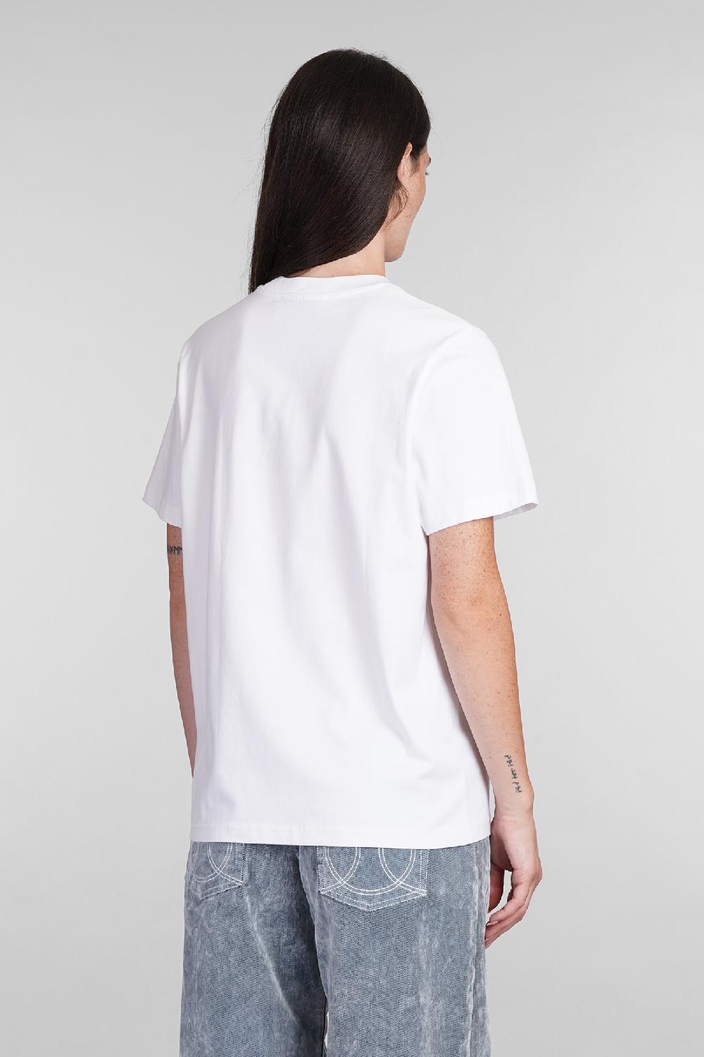 Deliberti Casablanca T-shirt In Cotone Bianco Cod. 403114 - Deliberti The Luxury Shopping