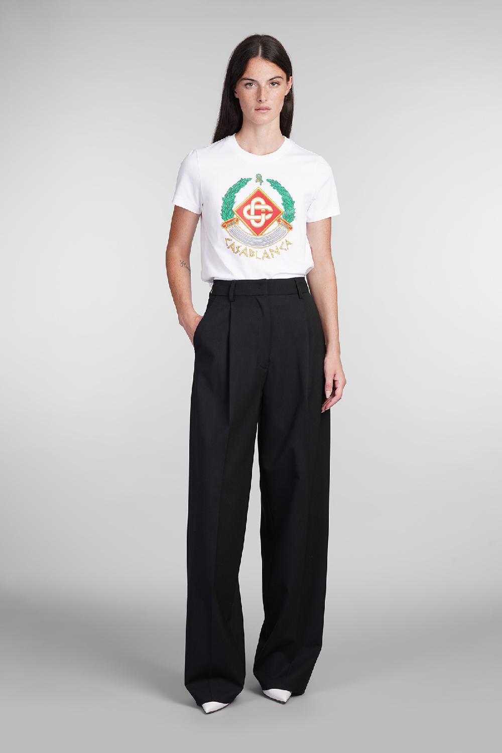 Deliberti Casablanca T-shirt In Cotone Bianco Cod. 403117 - Deliberti The Luxury Shopping