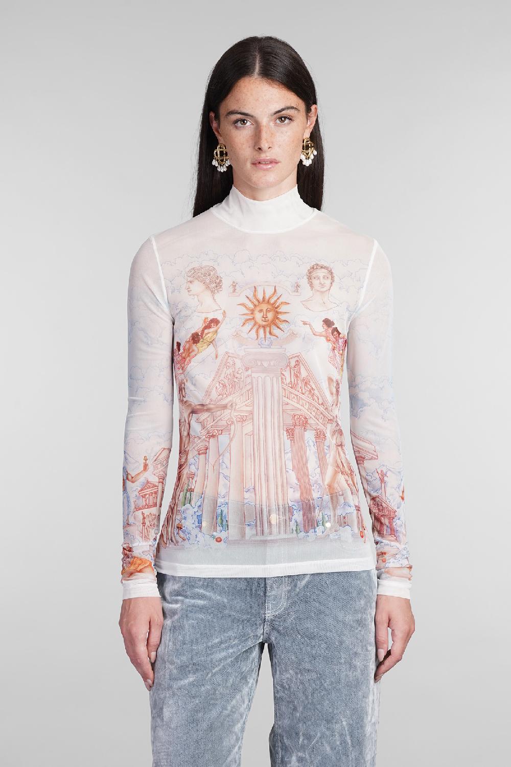 Deliberti Casablanca Topwear in poliestere multicolor cod. 404999 - Deliberti The Luxury Shopping