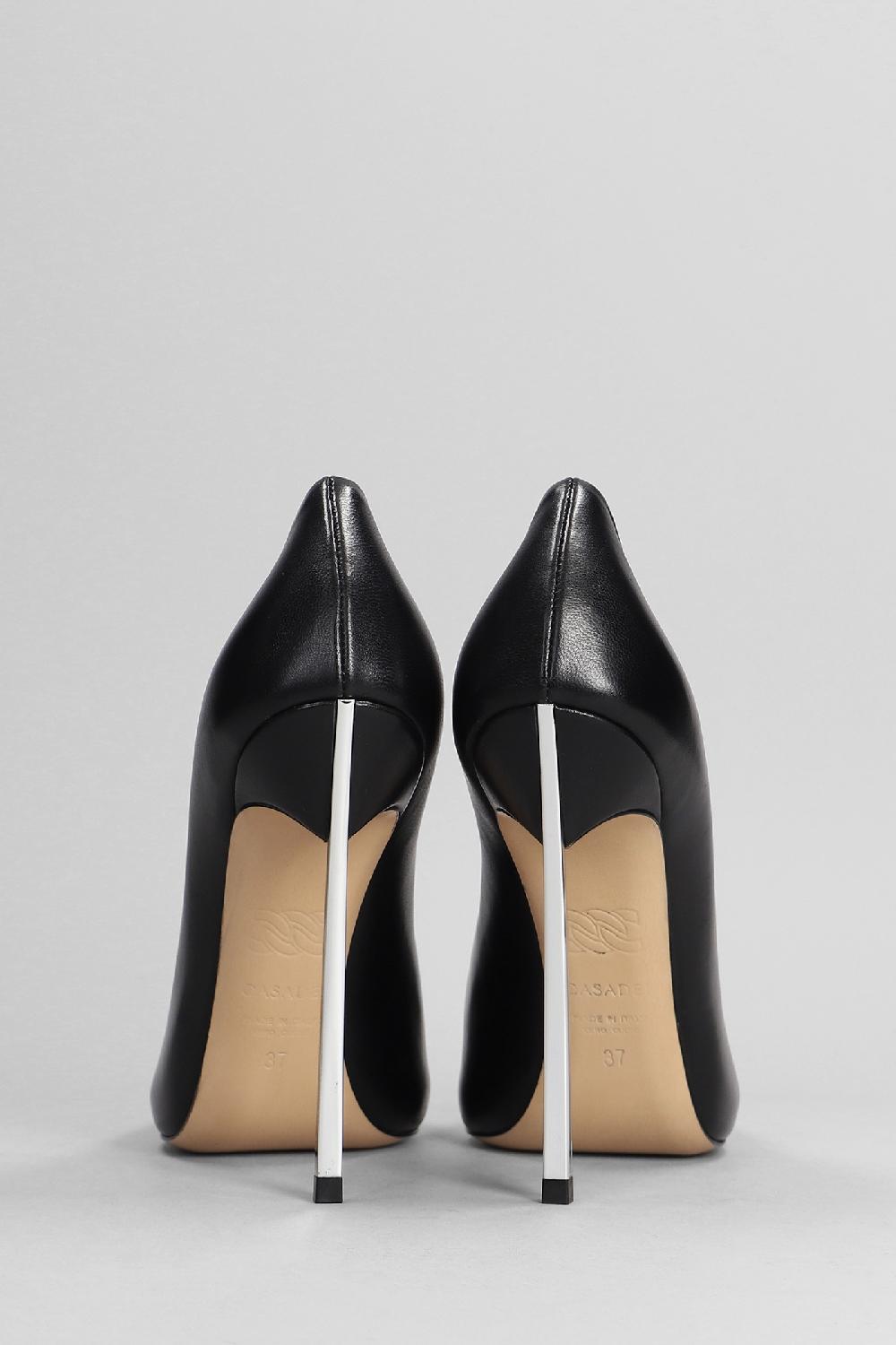 Deliberti Casadei Decollete Blade In Pelle Nera Cod. 403396 - Deliberti The Luxury Shopping