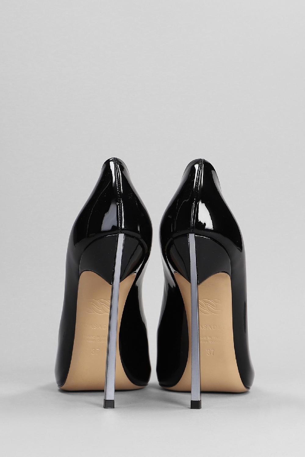 Deliberti Casadei Decollete Blade In Vernice Nera Cod. 392900 - Deliberti The Luxury Shopping