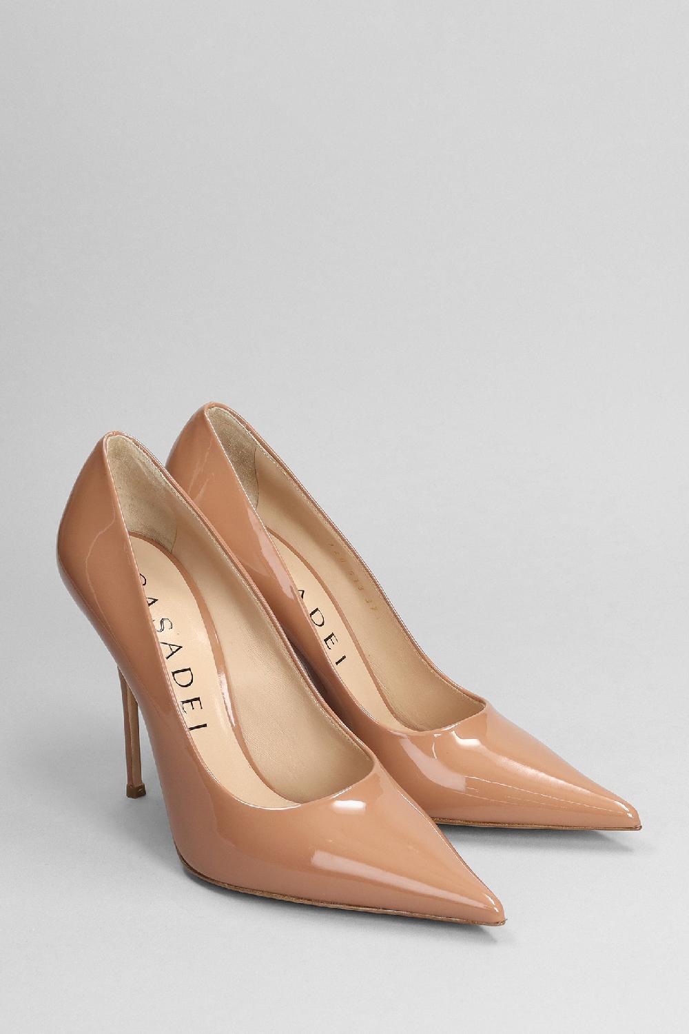 Deliberti Casadei Decollete In Vernice Cipria Cod. 381096 - Deliberti The Luxury Shopping