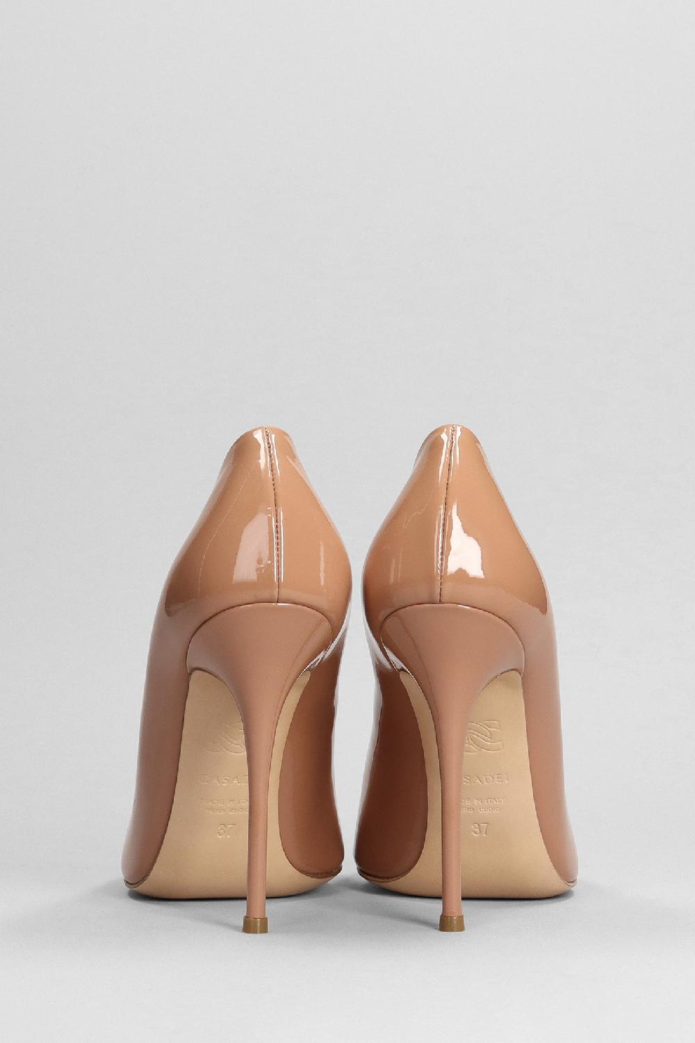Deliberti Casadei Decollete In Vernice Cipria Cod. 381096 - Deliberti The Luxury Shopping