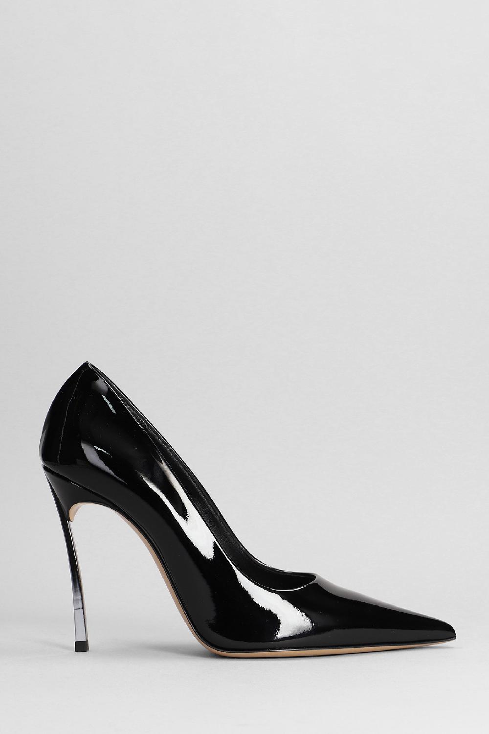 Deliberti Casadei Decollete super blade in vernice nera cod. 381796 - Deliberti The Luxury Shopping