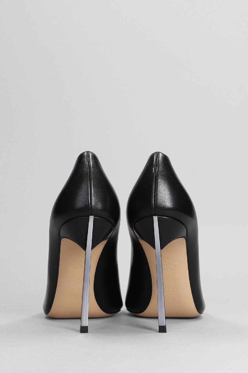 Deliberti Casadei Decollete Superblade In Pelle Nera Cod. 403397 - Deliberti The Luxury Shopping