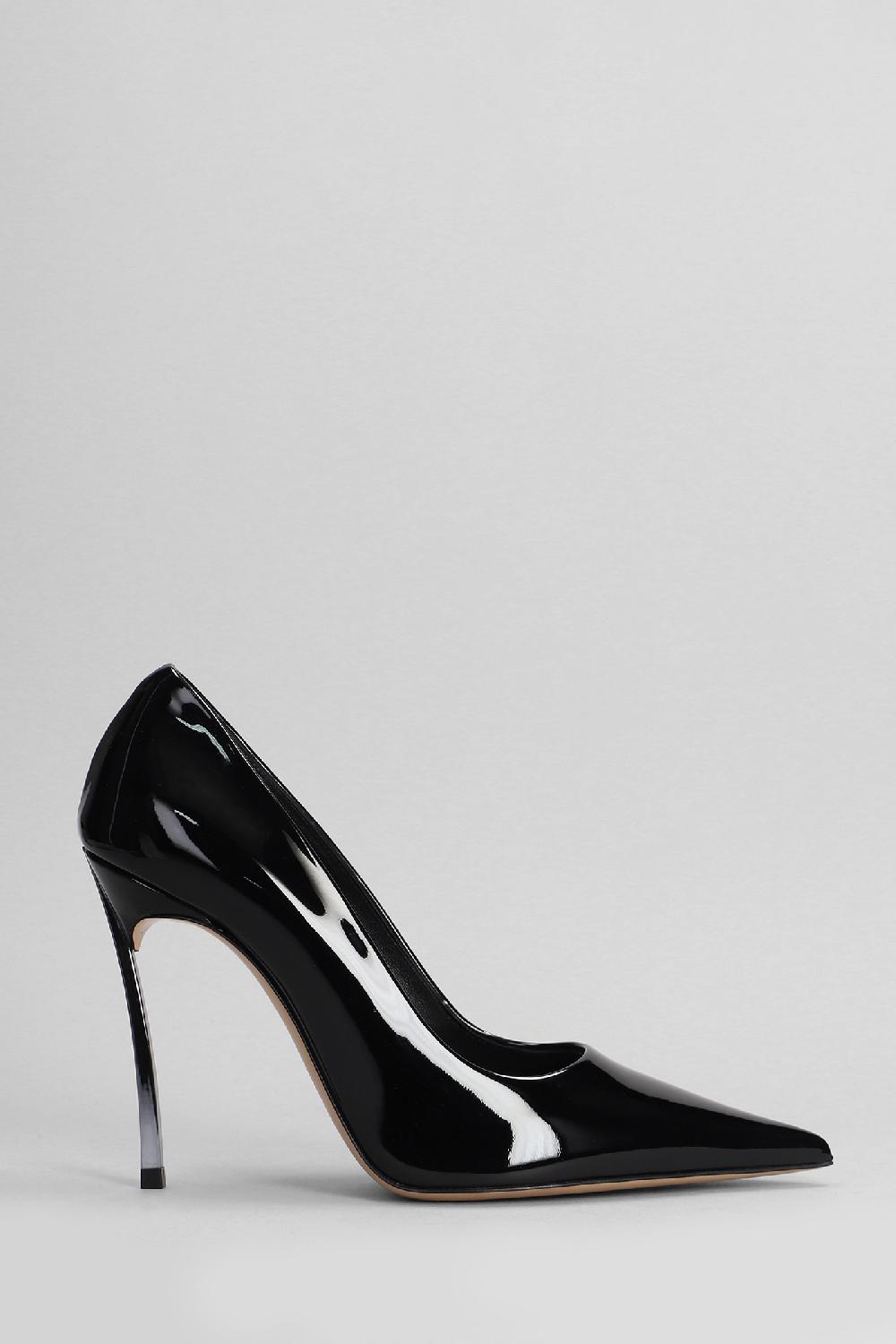 Deliberti Casadei Decollete superblade in vernice nera cod. 403398 - Deliberti The Luxury Shopping