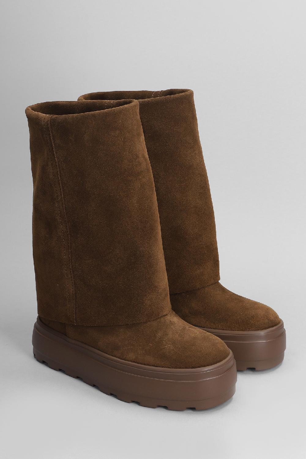 Deliberti Casadei Tronchetti New Double Face In Camoscio Cuoio Naturale Cod. 407672 - Deliberti The Luxury Shopping