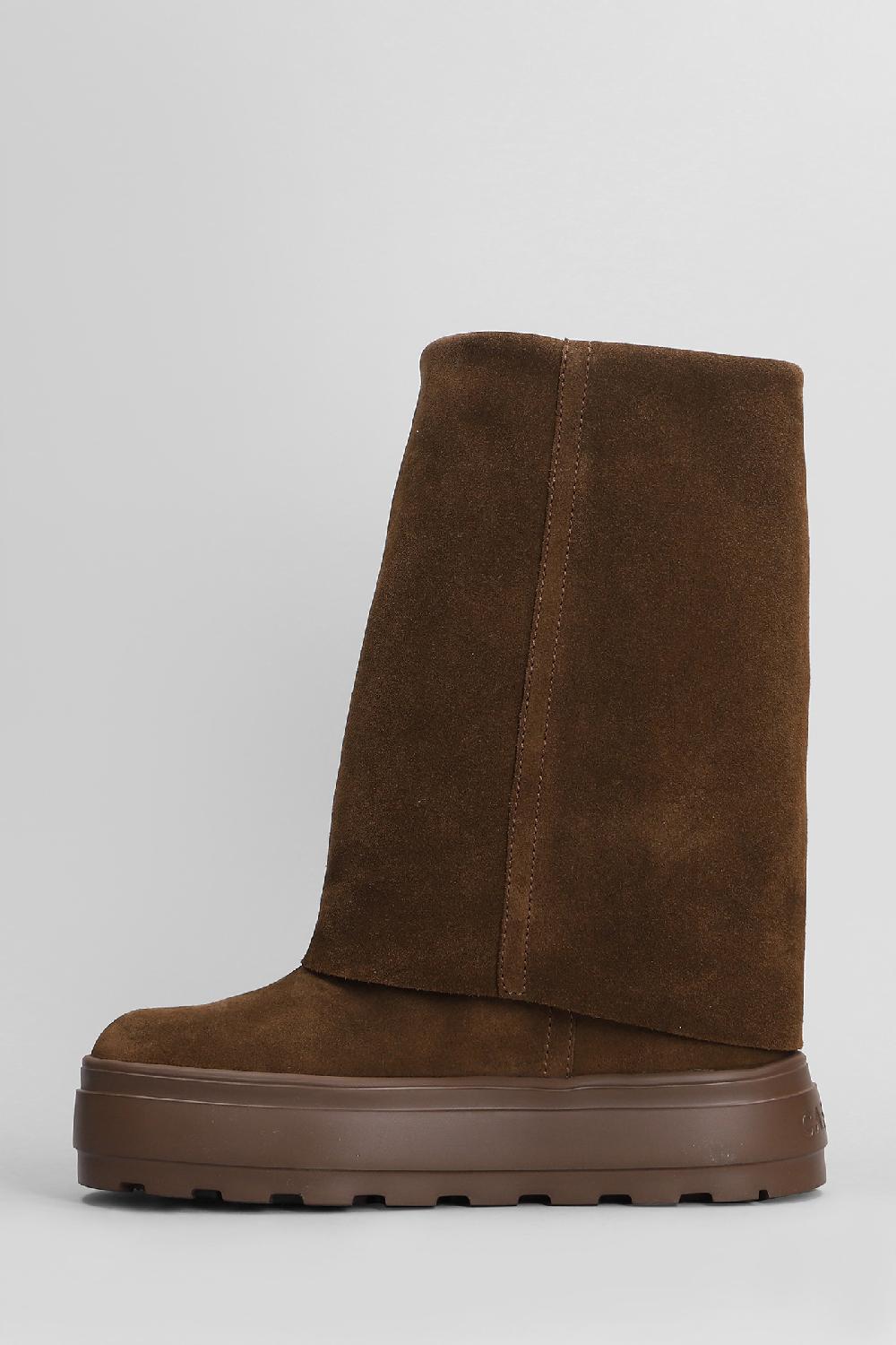 Deliberti Casadei Tronchetti New Double Face In Camoscio Cuoio Naturale Cod. 407672 - Deliberti The Luxury Shopping