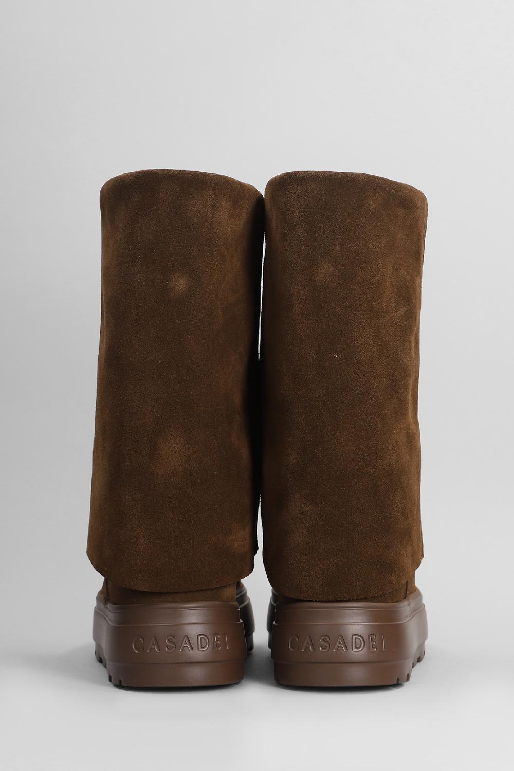 Deliberti Casadei Tronchetti New Double Face In Camoscio Cuoio Naturale Cod. 407672 - Deliberti The Luxury Shopping