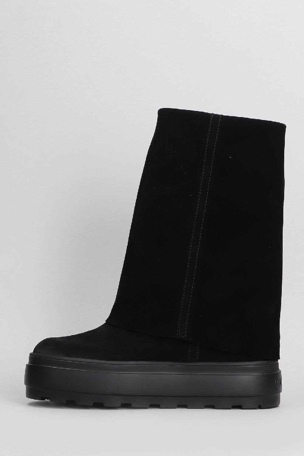 Deliberti Casadei Tronchetti New Double Face In Camoscio Nero Cod. 405390 - Deliberti The Luxury Shopping