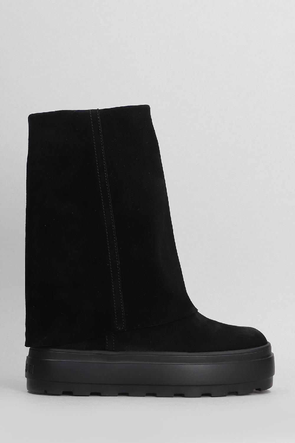 Deliberti Casadei Tronchetti new double face in camoscio nero cod. 405390 - Deliberti The Luxury Shopping