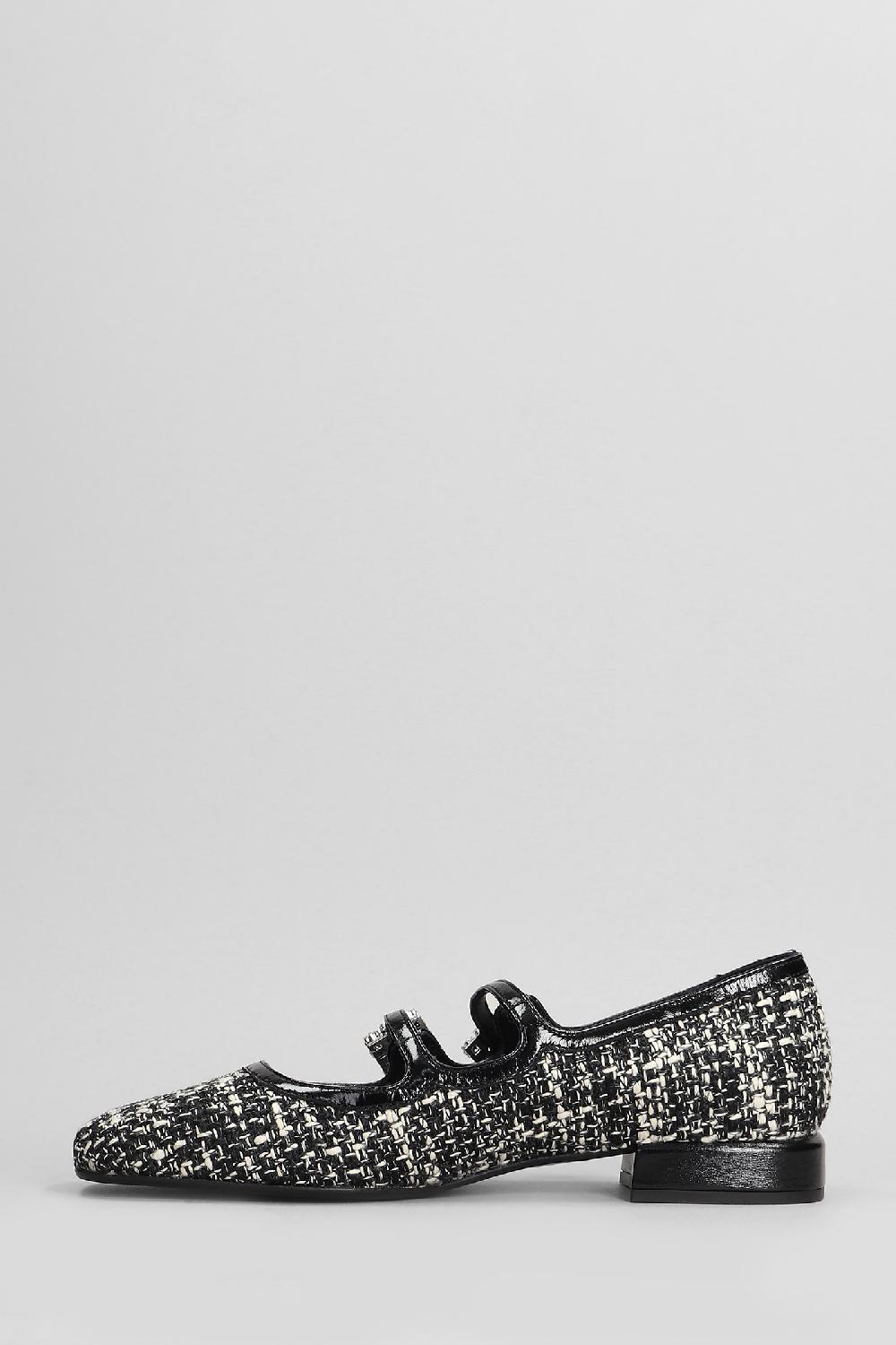 Deliberti Chantal Ballerine In Lana Nera Cod. 404960 - Deliberti The Luxury Shopping