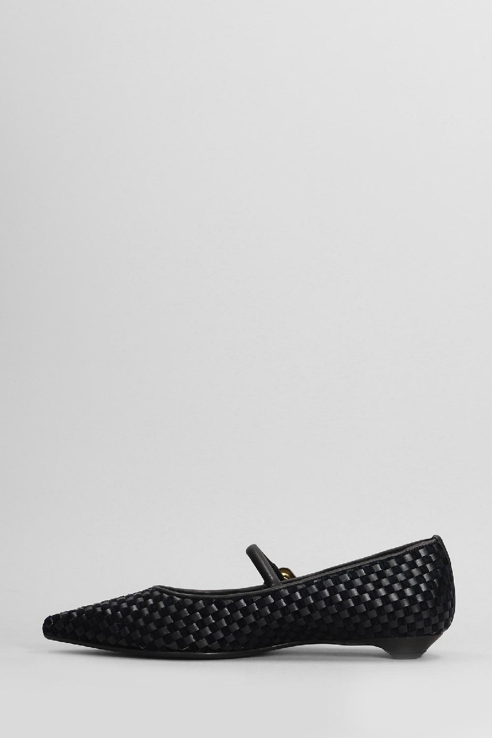 Deliberti Chantal Ballerine In Velluto Nero Cod. 404962 - Deliberti The Luxury Shopping