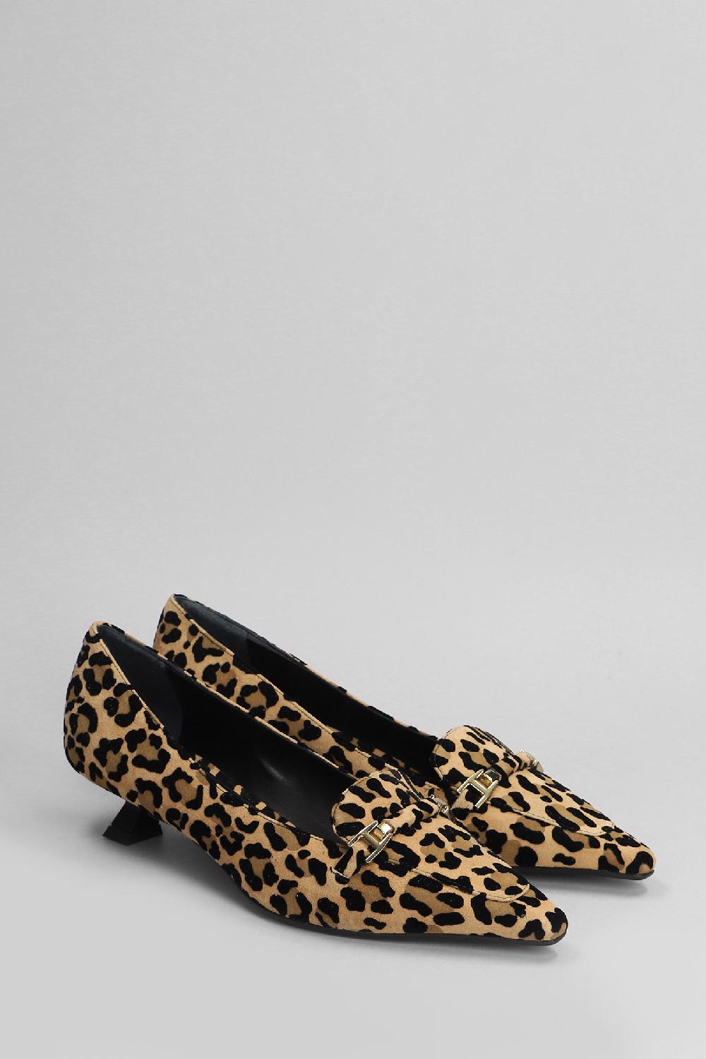 Deliberti Chantal Decollete In Camoscio Animalier Cod. 404951 - Deliberti The Luxury Shopping