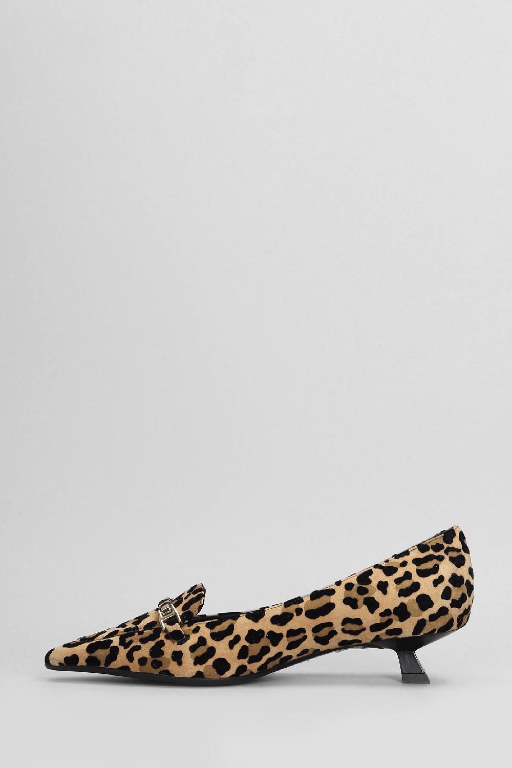 Deliberti Chantal Decollete In Camoscio Animalier Cod. 404951 - Deliberti The Luxury Shopping