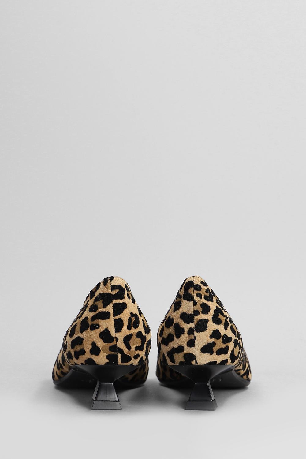 Deliberti Chantal Decollete In Camoscio Animalier Cod. 404951 - Deliberti The Luxury Shopping