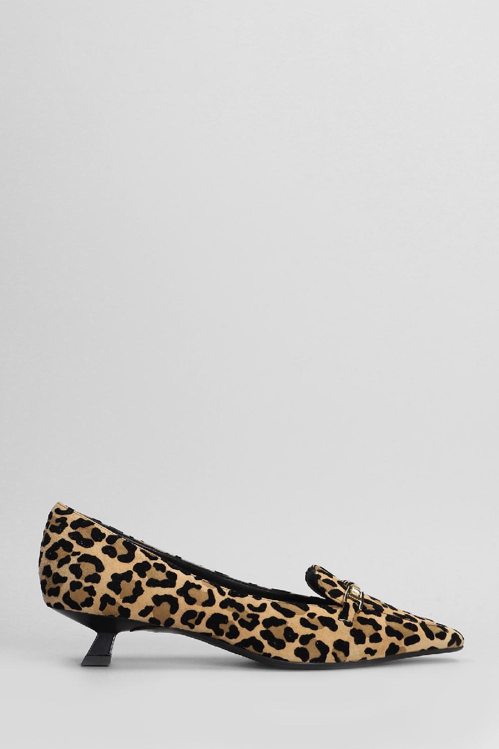 Deliberti Chantal Decollete in camoscio animalier cod. 404951 - Deliberti The Luxury Shopping