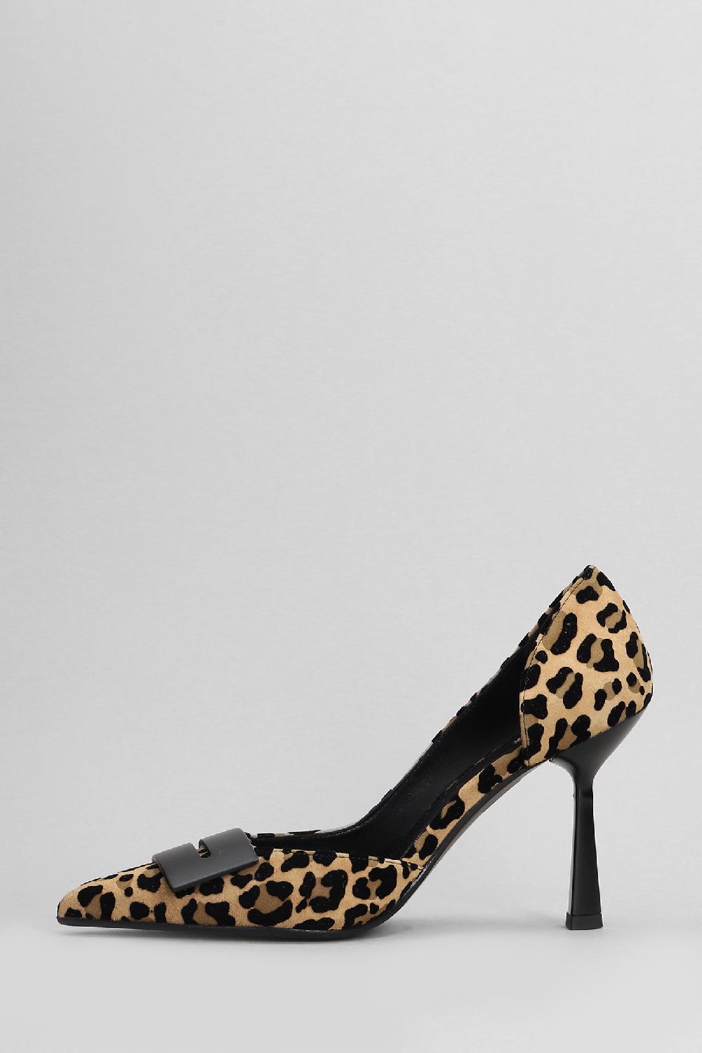 Deliberti Chantal Decollete In Camoscio Animalier Cod. 404965 - Deliberti The Luxury Shopping