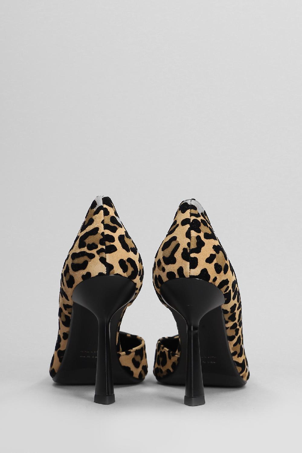 Deliberti Chantal Decollete In Camoscio Animalier Cod. 404965 - Deliberti The Luxury Shopping