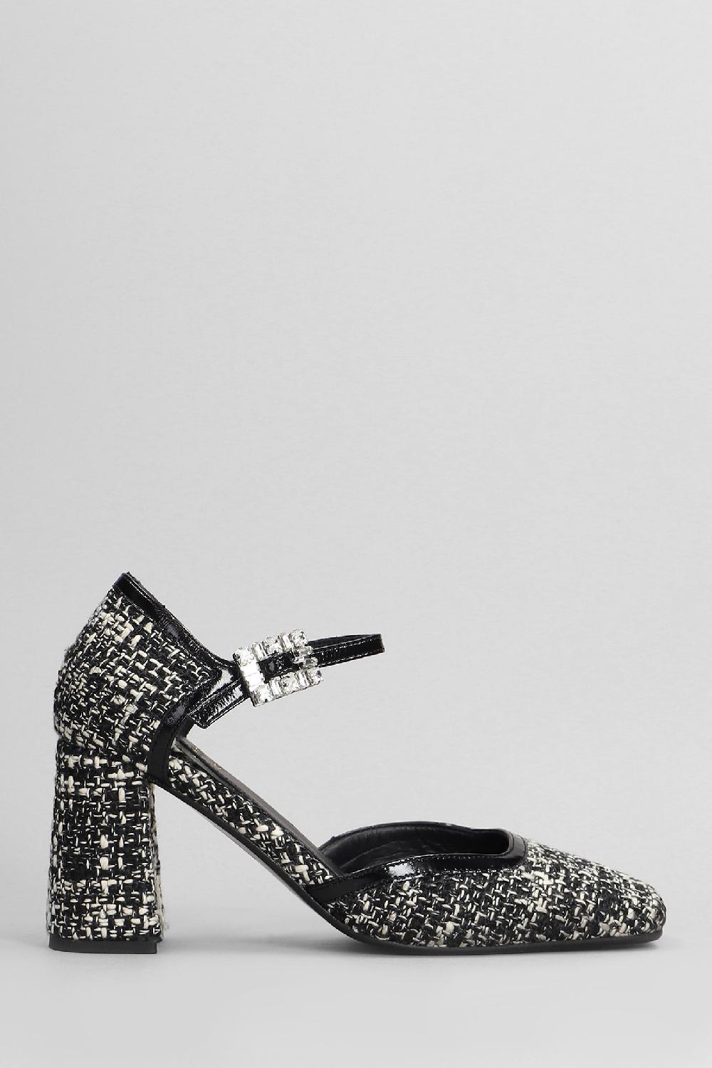 Deliberti Chantal Decollete in lana nera cod. 404963 - Deliberti The Luxury Shopping