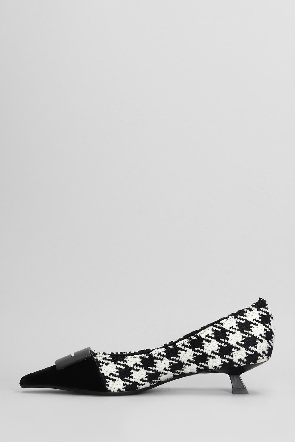 Deliberti Chantal Decollete In Lana Nera Cod. 404966 - Deliberti The Luxury Shopping