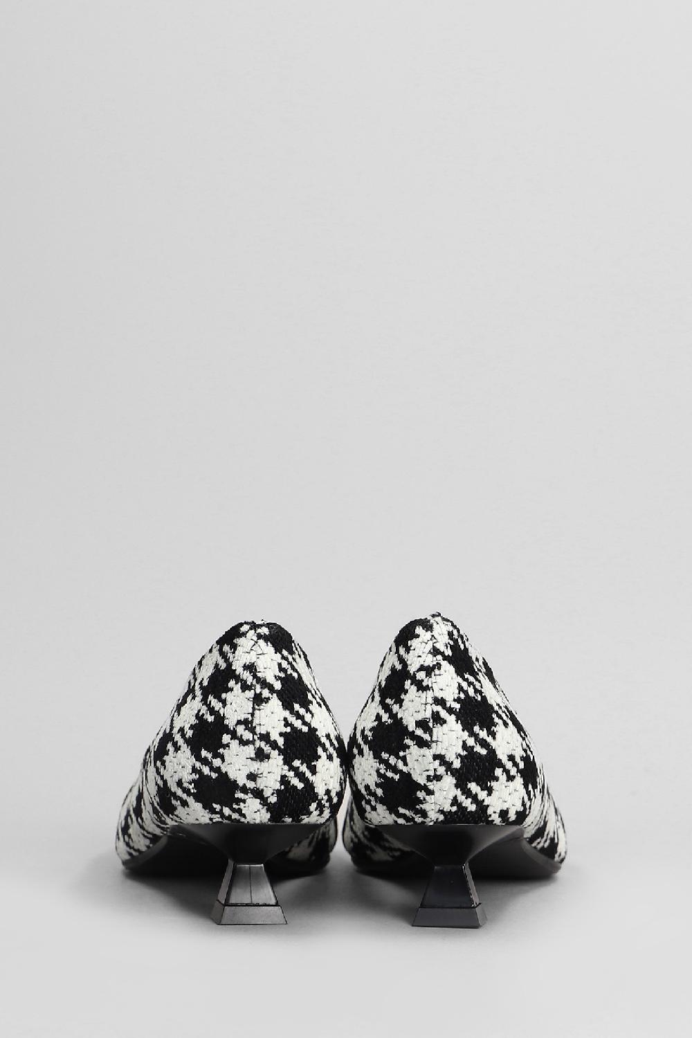 Deliberti Chantal Decollete In Lana Nera Cod. 404966 - Deliberti The Luxury Shopping